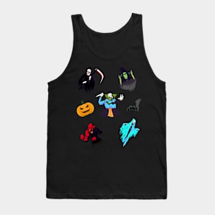 macabre symbol set Tank Top